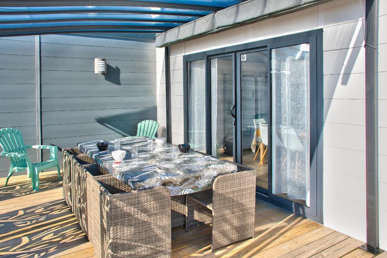 Joli Chalet Pour 6 - Domaine Avec Piscine Brétignolles-sur-Mer Dış mekan fotoğraf