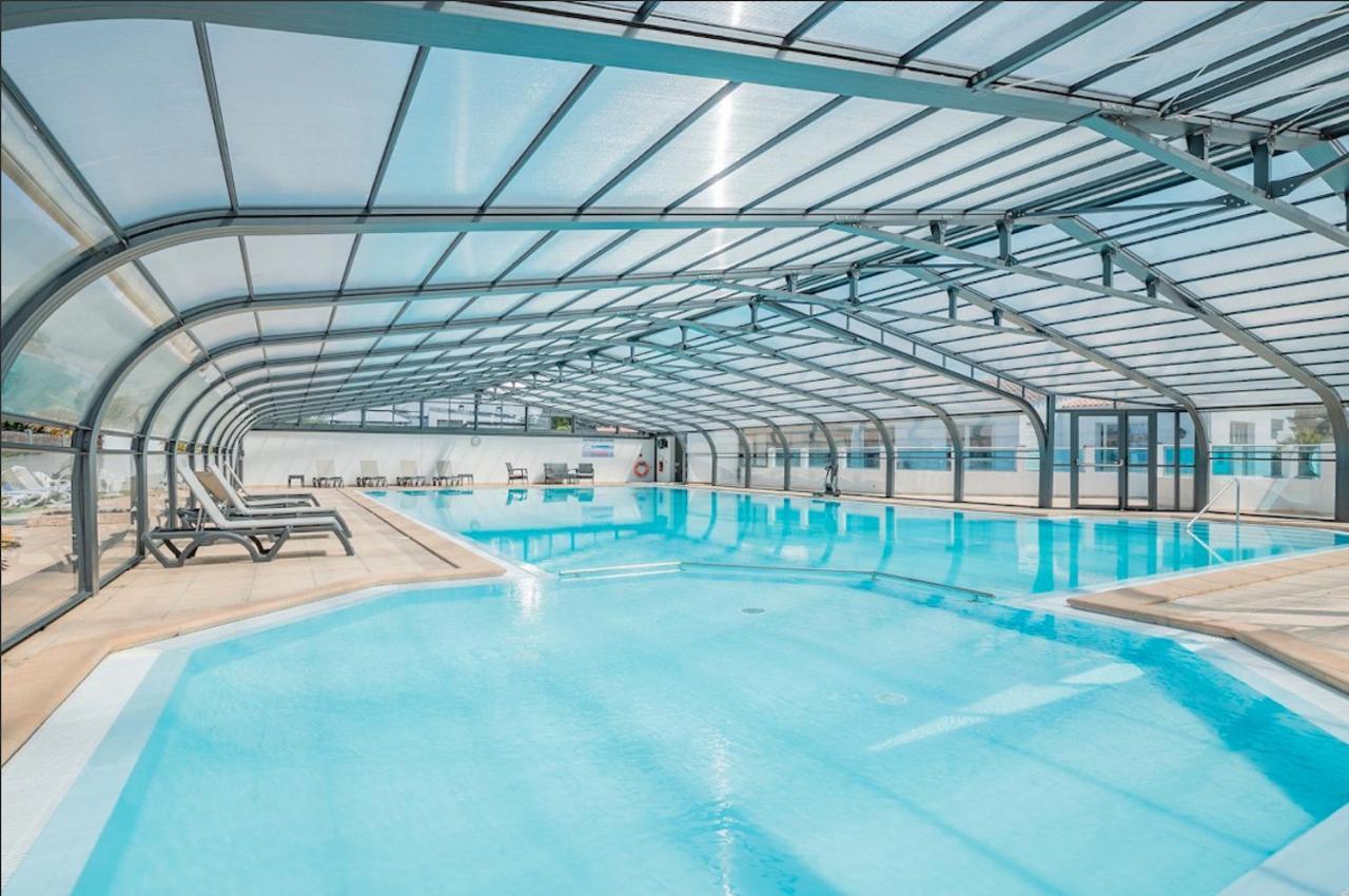 Joli Chalet Pour 6 - Domaine Avec Piscine Brétignolles-sur-Mer Dış mekan fotoğraf