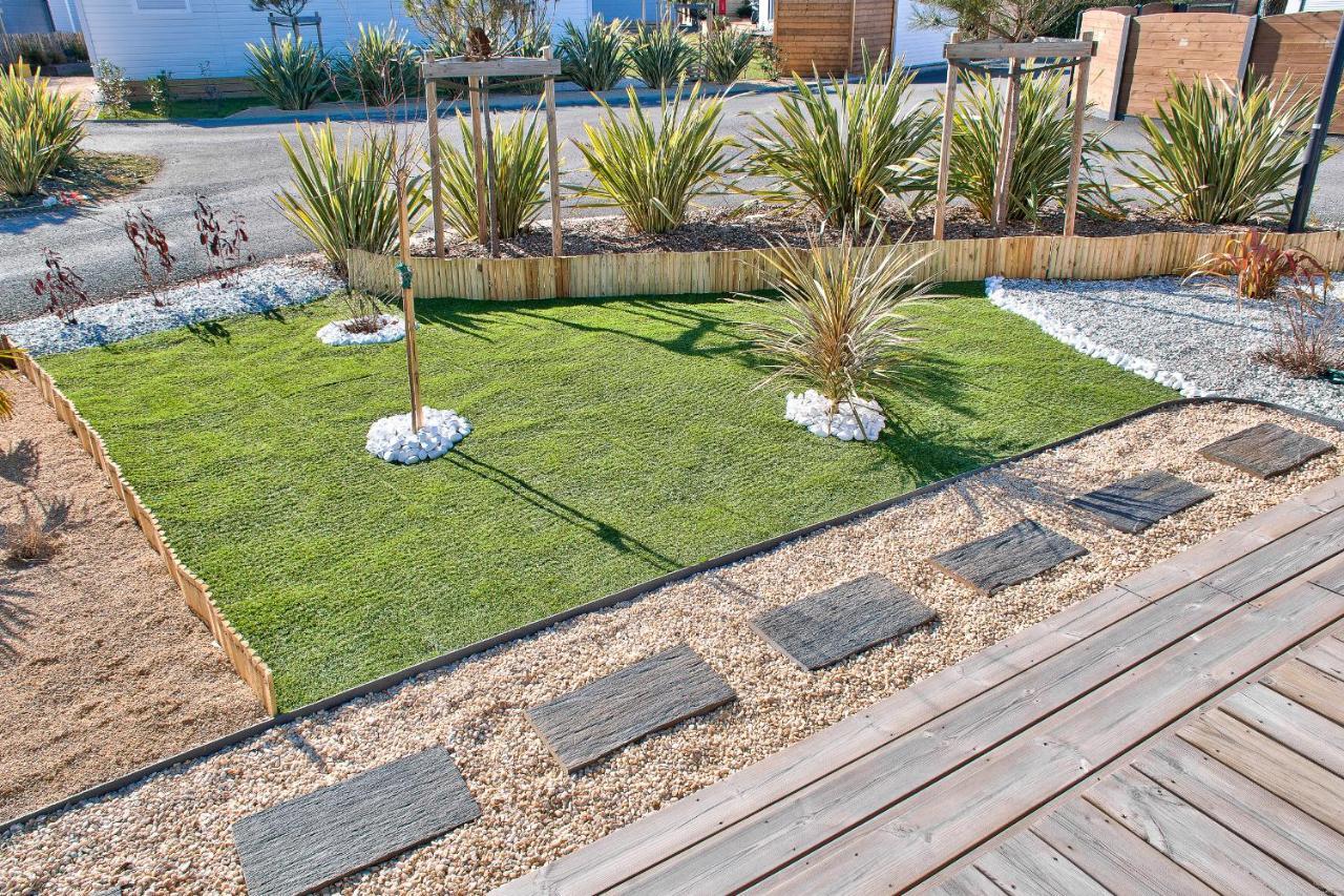 Joli Chalet Pour 6 - Domaine Avec Piscine Brétignolles-sur-Mer Dış mekan fotoğraf