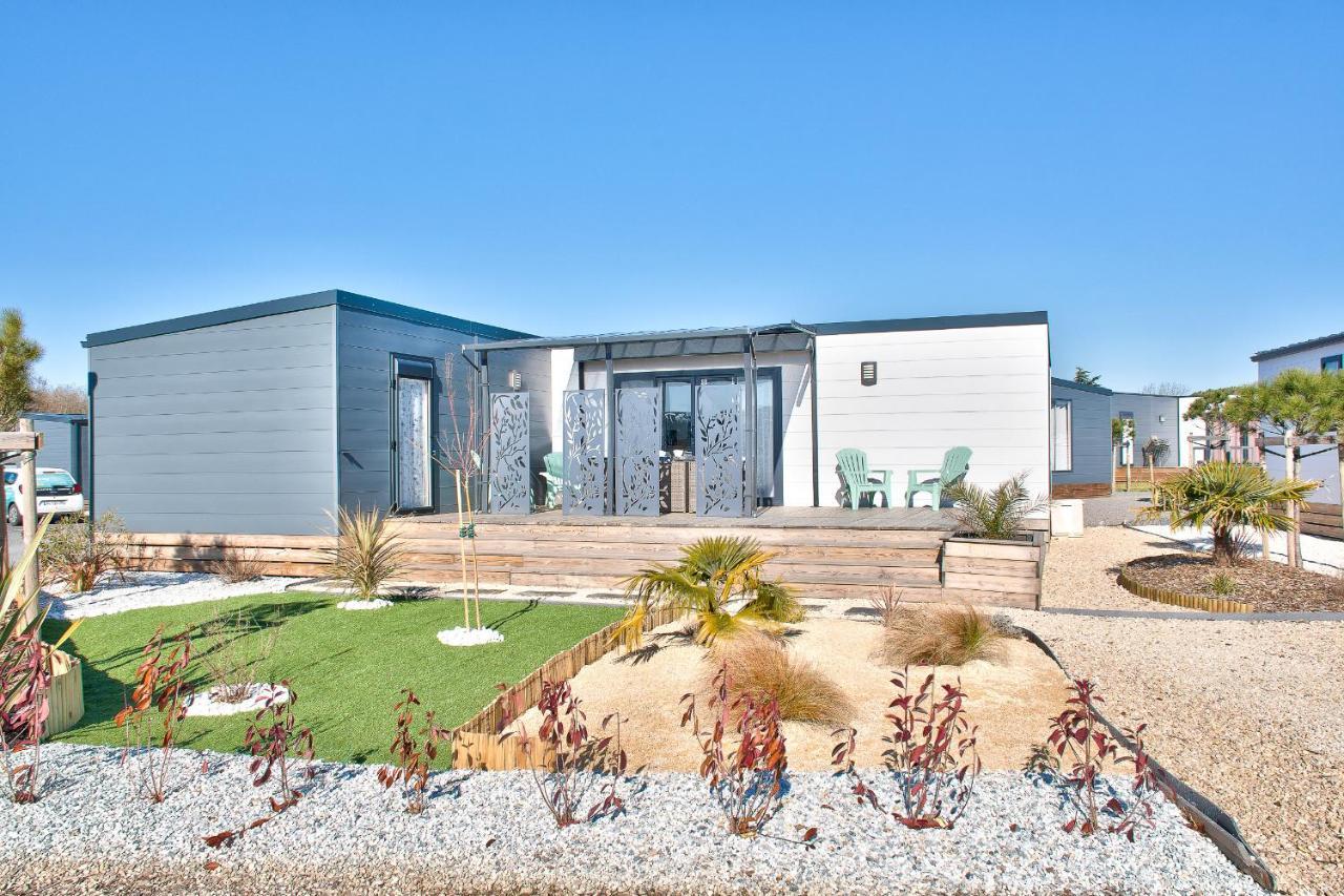 Joli Chalet Pour 6 - Domaine Avec Piscine Brétignolles-sur-Mer Dış mekan fotoğraf